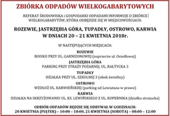 Zbiórka odpadów wielkogabarytowych
