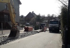 Budowa ul. Górnej w Jastrzębiej Górze