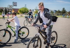 Rowerowy Maj wystartował w SP w Chłapowie
