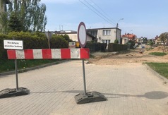 Ulica Floriana Ceynowy w przebudowie