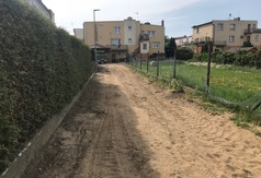 Ulica Floriana Ceynowy w przebudowie