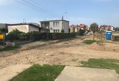 Ulica Floriana Ceynowy w przebudowie