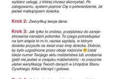 Rodzicu, zarejestruj swoje dziecko online