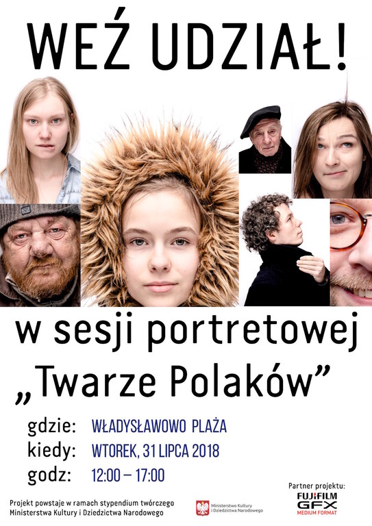 Projekt Twarze Polaków - Władysławowo 2018
