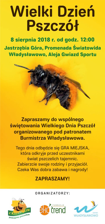 Wielki Dzień Pszczół - z Kujawskim pomagamy pszczołom, Władysławowo + Jastrzębia Góra 2018