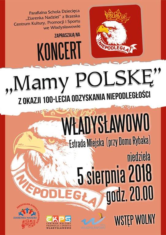 Koncert Mamy Polskę! - Ziarenka Nadziei, Władysławowo 2018