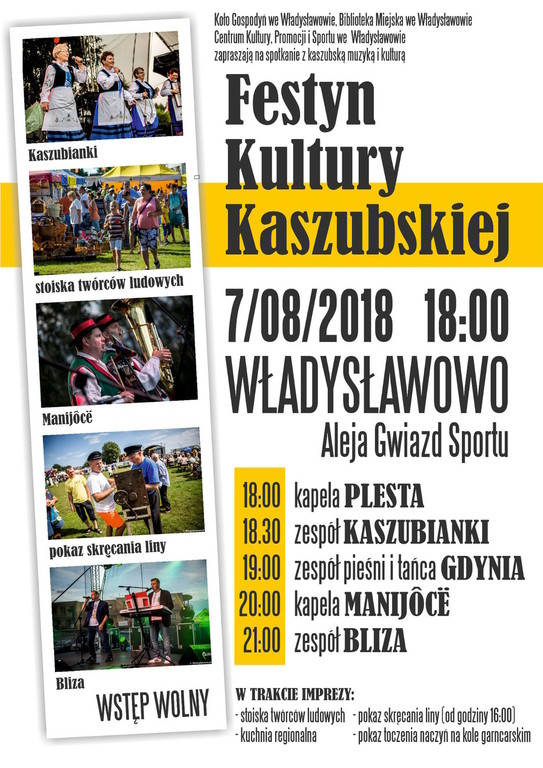 Festyn Kultury Kaszubskiej - Władysławowo 2018
