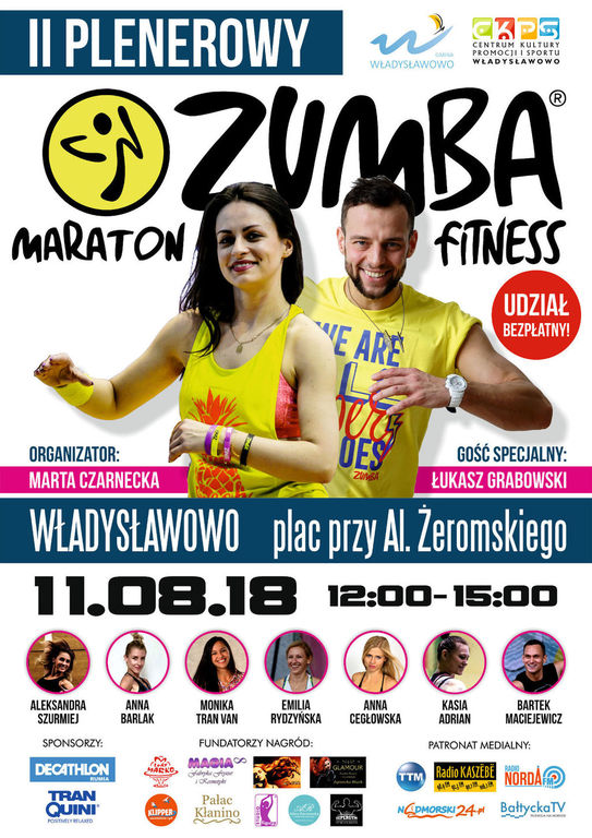 II Plenerowy Maraton Zumba Fitness we Władysławowie 2018