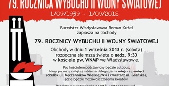 79. rocznica wybuchu II Wojny Światowej, Władysławowo