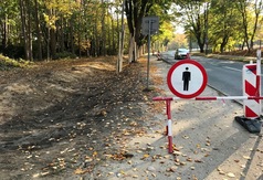 Budowa ścieżki rowerowej Władysławowo-Jastrzębia Góra (18 października 2018)