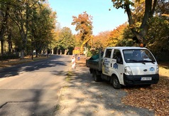 Budowa ścieżki rowerowej Władysławowo-Jastrzębia Góra (18 października 2018)