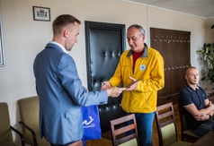 Burmistrz podziękował ratownikom za sezon letni 2018