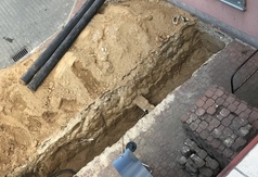 Budowa przyłącza wraz z węzłem ciepłowniczym przy Domu Rybaka