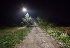 Oświetlenie przy ul. Kasztanowej w Ostrowie