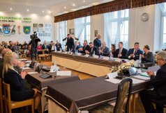 Inauguracyjna sesja VIII kadencji Rady Miejskiej Władysławowa (fot. Konrad Kędzior)
