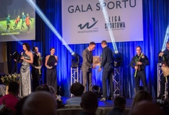 Sportowcy wyróżnieni na uroczystej gali