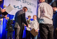 Sportowcy wyróżnieni na uroczystej gali