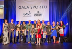 Sportowcy wyróżnieni na uroczystej gali