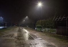 Nowe oświetlenie przy ulicy Porazińskiej we Władysławowie