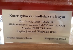 Replika kutra dla kapitana Władysława Boldy