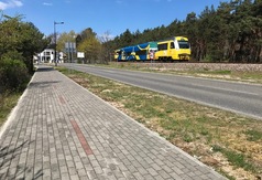 Budowa ścieżki rowerowej w Chałupach na finiszu