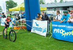 Widowiskowe zawody MTB w Chłapowie