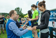 Widowiskowe zawody MTB w Chłapowie