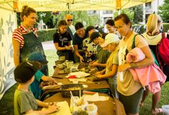 Piknik artystyczny we Władysławowie