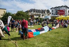 Piknik artystyczny we Władysławowie