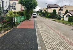 Przy ulicy Geodetów wybudowano chodnik