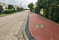 Przy ulicy Geodetów wybudowano chodnik