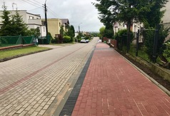 Przy ulicy Geodetów wybudowano chodnik