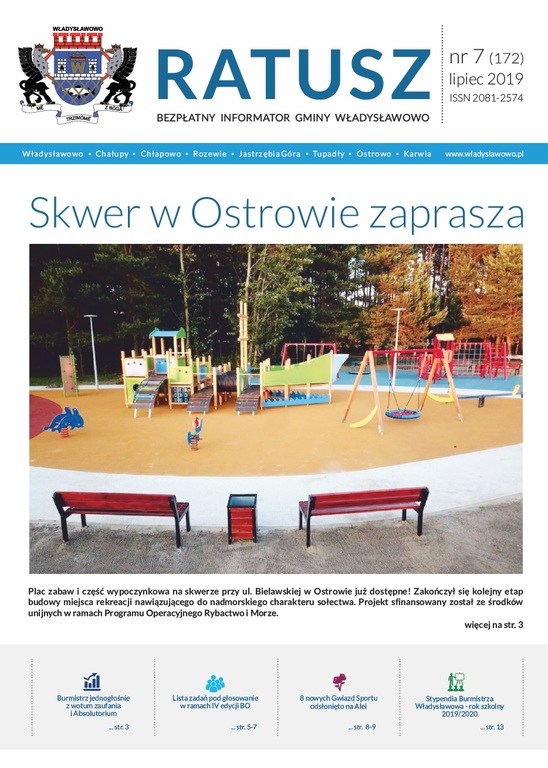 Ratusz - lipiec 2019 - okładka
