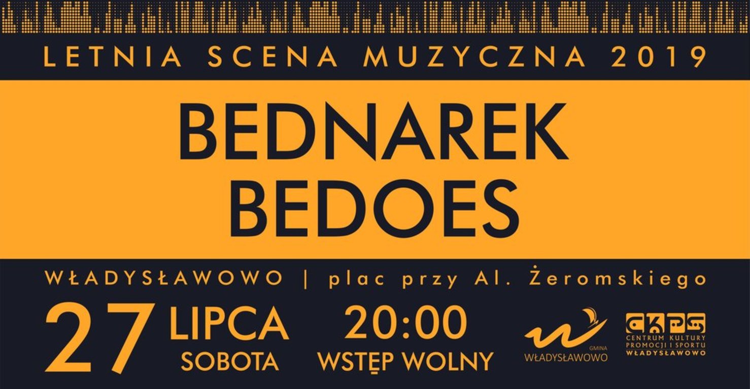 Letnia Scena Muzyczna Władysławowo 27/07/2019, Bednarek, Bedoes