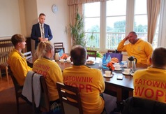 Burmistrz podziękował ratownikom