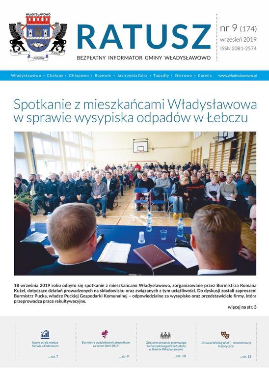 Ratusz wrzesień 2019 okładka