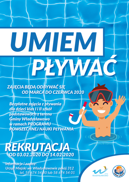 plakat - program umiem pływać
