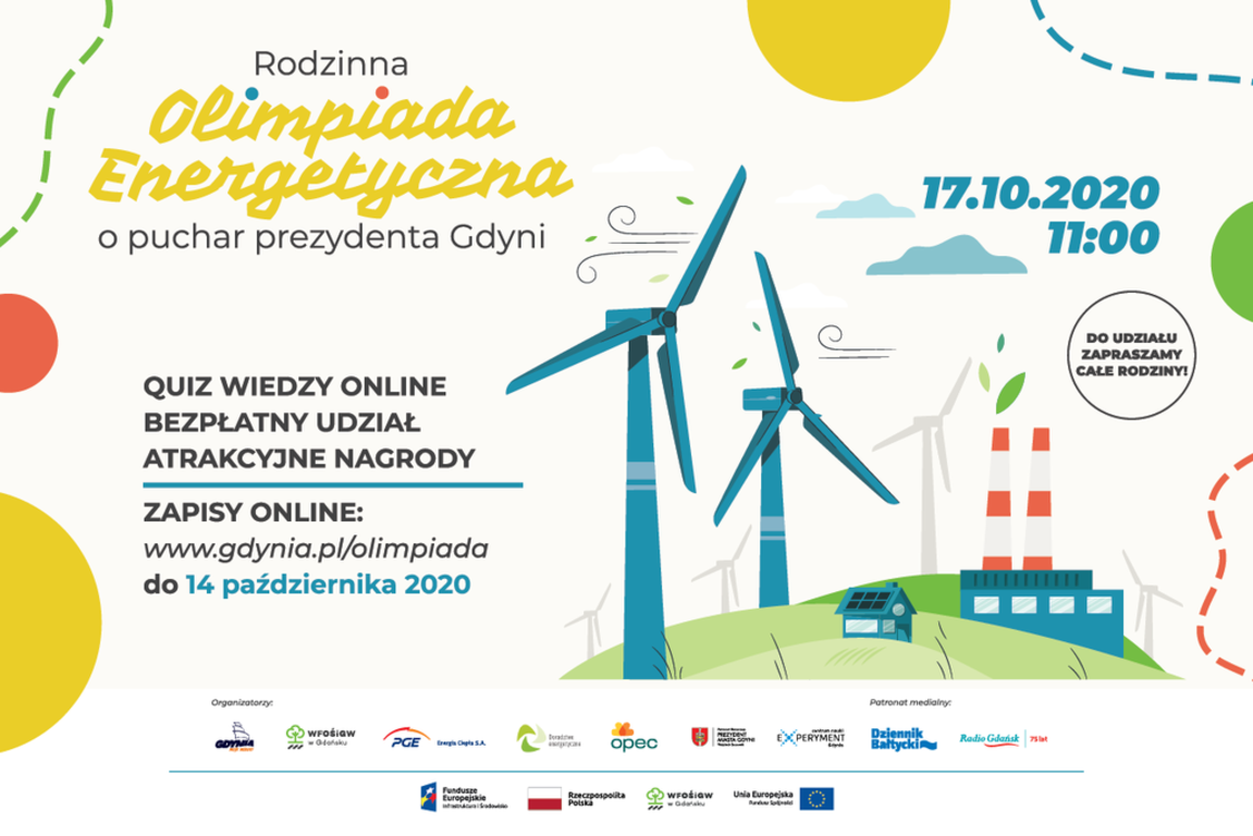 Rodzinna Olimpiada Energetyczna - plakat