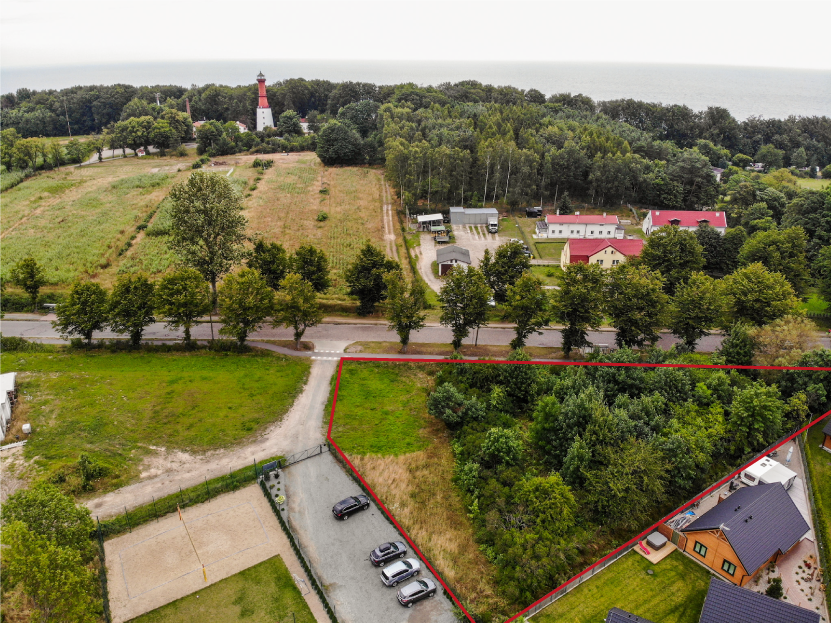 Nieruchomość przy ul. Rozewskiej w Rozewiu