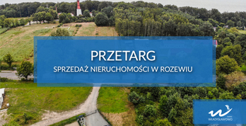 Nieruchomość położona przy ul. Rozewskiej w Rozewiu - baner