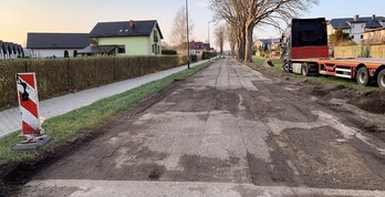 Nowa nawierzchnia ulicy Drogi Chłapowskiej - zdjęcie 1