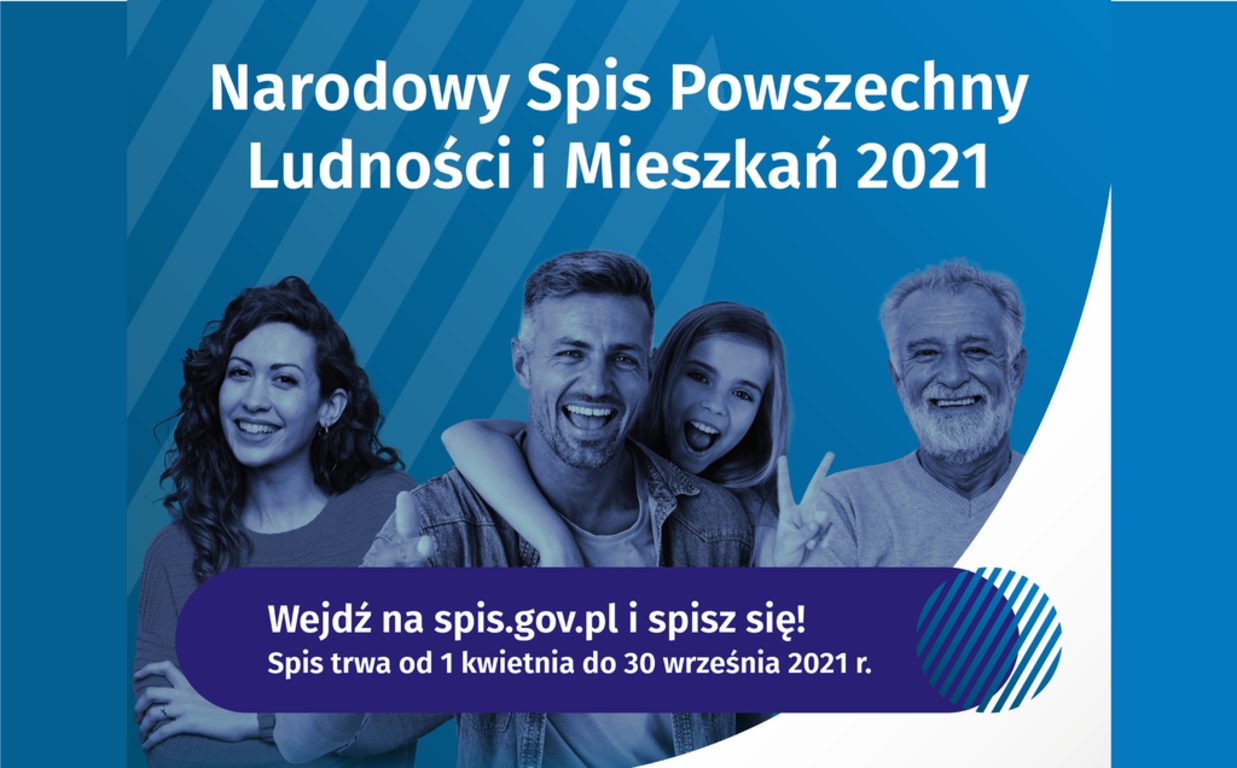 Narodowy Spis Powszechny Ludności i Mieszkań 2021 przedłużony - baner