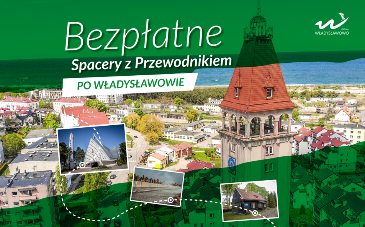 Bezpłatne spacery z przewodnikiem - baner