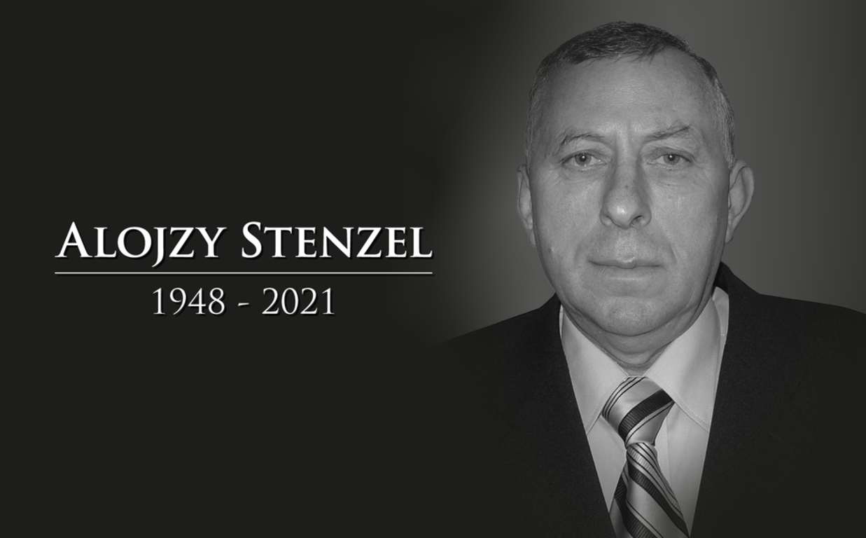 Zmarł Alojzy Stenzel - baner