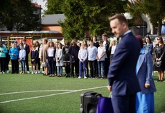 Rozpoczęcie roku szkolnego w Szkole Podstawowej w Jastrzębiej Górze - zdjęcie 4