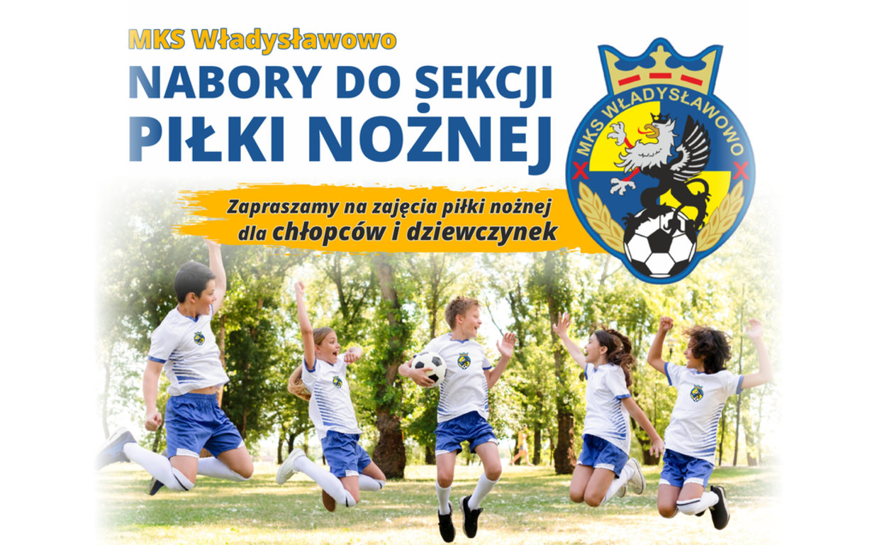Nabór do sekcji piłki nożnej - baner