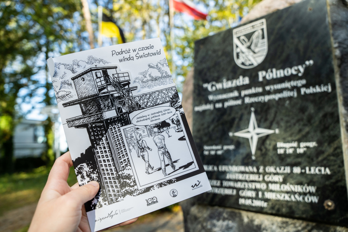 Komiks Podróż w czasie windą Światowid - zdjęcie Komiks Podróż w czasie windą Światowid - zdjęcie