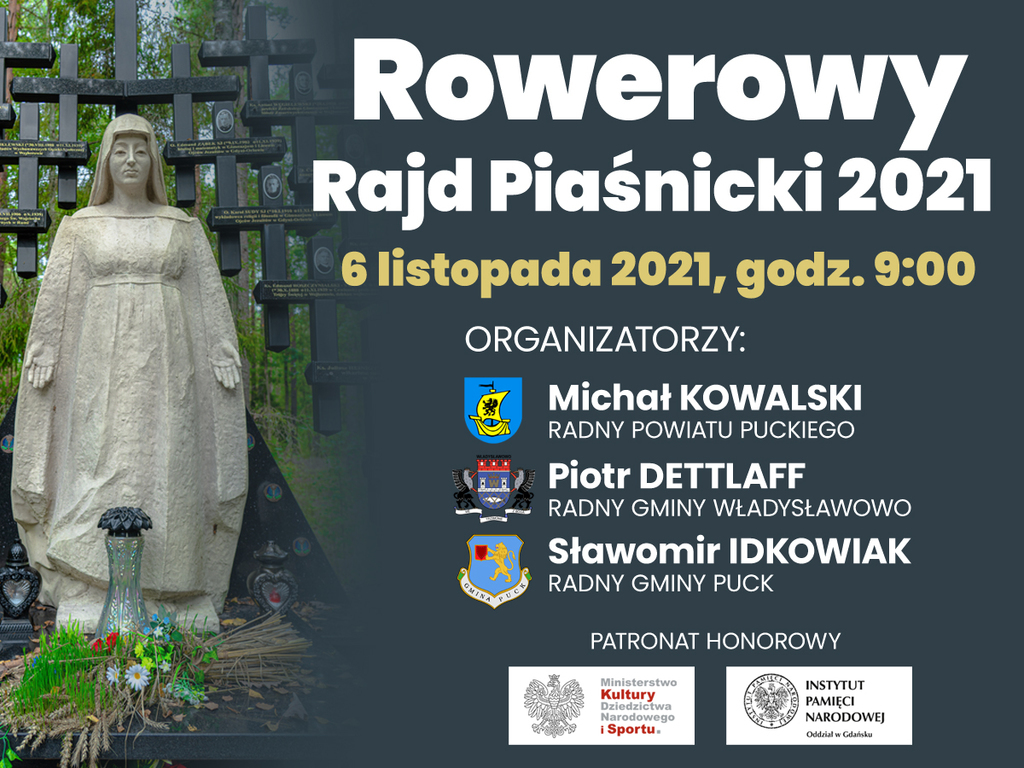 Rowerowy Rajd Piaśnicki - baner Rowerowy Rajd Piaśnicki - baner