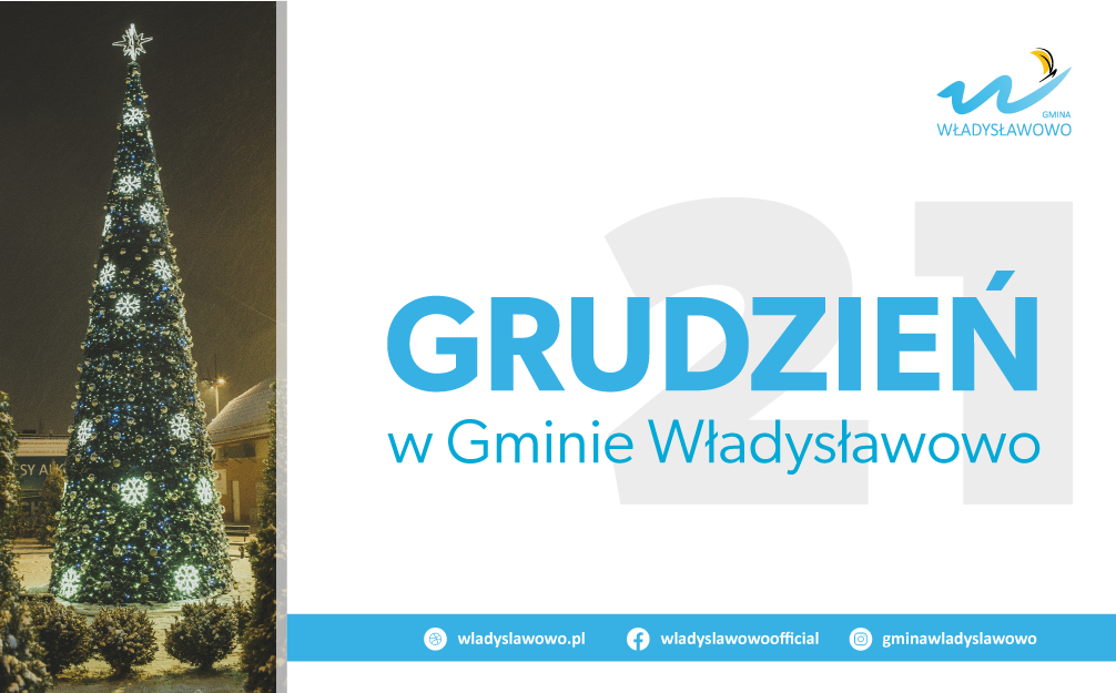 Grudzień w Gminie Władysławowo - baner