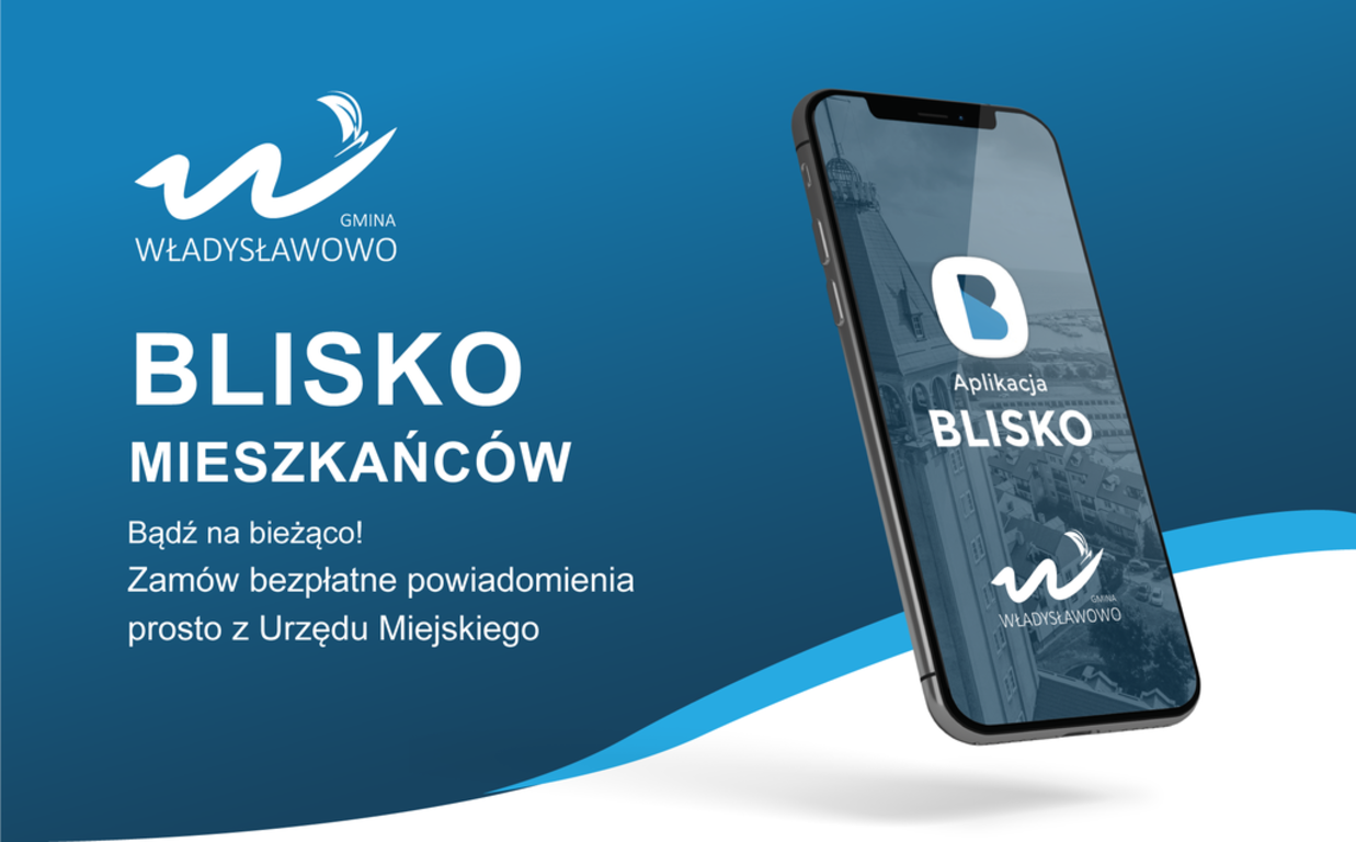 Aplikacja BLISKO - baner